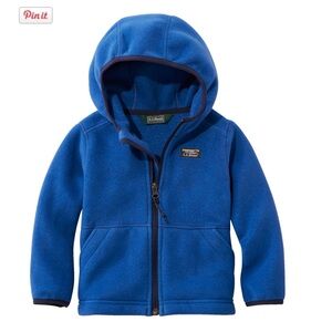 LLBean Mountain Classic Fleece Blue Sapphire Size 5 - 6 Kids